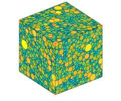 Laguerre-Polycrystalline-Microstructures