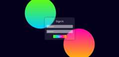 Glassy-login-form