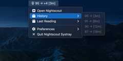 nightscout-menu-bar