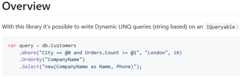 System.Linq.Dynamic.Core