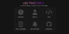 LGU-Timetable