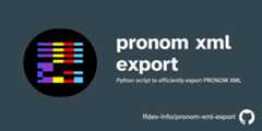 pronom-xml-export