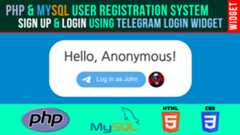 Telegram-Login-Widget-User-Registration-PHP-MySQL