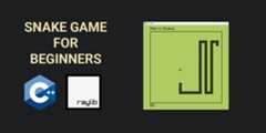 Cpp-Retro-Snake-Game-with-raylib