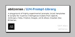 LLM-Prompt-Library