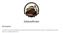 SideloadFinder