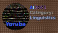 AI2001_Category-Linguistics-SC-Yoruba