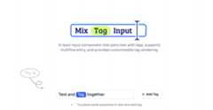 react-mix-tag-input