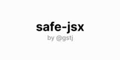 safe-jsx