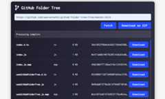 github-folder-tree