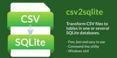 csv2sqlite