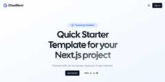 ChadNext – Quick Starter Template for your Next.js project