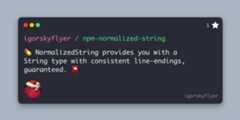 npm-normalized-string