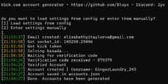 Kick.com-account-generator