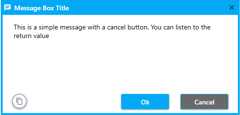 Material-Message-Box