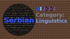 AI2001_Category-Linguistics-SC-Serbian
