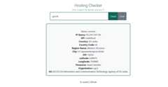 Hostingchecker