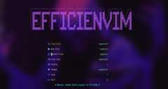Efficienvim