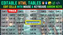 HTML-Editable-Table-OOP-JavaScript