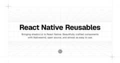 react-native-reusables
