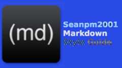 Seanpm2001_Markdown_Style-Guide