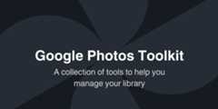 Google-Photos-Toolkit