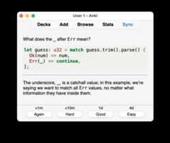 Rust-Flashcards