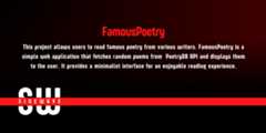 FamousPoetry