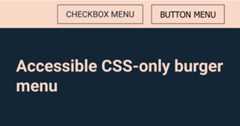 accessible-css-only-menu