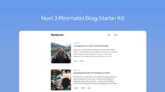 nuxt-blog-starter-wisp