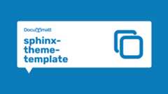 sphinx-theme-template