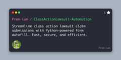 ClassActionLawsuit-Automation