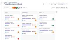 jira product development board image