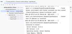 Run tool window