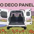 ルノー『カングー』のダブルバックドアをより個性的に、インナー用「デコパネル」発売