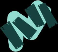 An illustration of a plank path over water