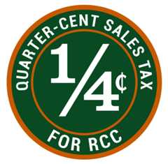 RCC Quarter-Cent Sales Tax logo