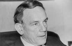 Sen. J. Bennett Johnston, D-La., in August 1988. 