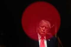 President Donald Trump attends a meeting of his Cabinet at the White House on Dec. 2. 