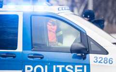 Полицейский автомобиль. Иллюстративная фотография.