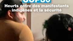 COP30 : heurts entre des manifestants indigènes et la sécurité