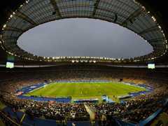Paris to host UEFA Champions League final stripped from Saint Petersburg