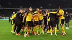 Dortmund knock Frankfurt out of German Cup on penalties