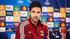 Heartbreak will help Arsenal's Champions League charge: Arteta