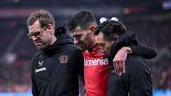 Leverkusen's Terrier out for season with Achilles tear