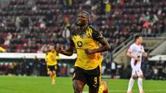 Guirassy lifts Dortmund past Augsburg ahead of Man City clash