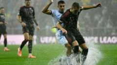 Regen in Rijeka: Szenen einer Wasserschlacht