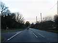SO1695 : A483 near Brynderwyn by Colin Pyle