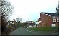 SO1092 : Entrance to Newtown Hospital from Bryn Lane by John Firth