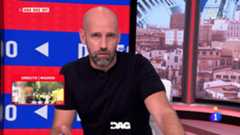 El copresentador de Directo al grano, de RTVE, critica a Carlos Mazón, presidente de la Generalitat Valenciana, por su gestión durante la dana cuando se está a punto de cumplir un año desde la catástrofe.